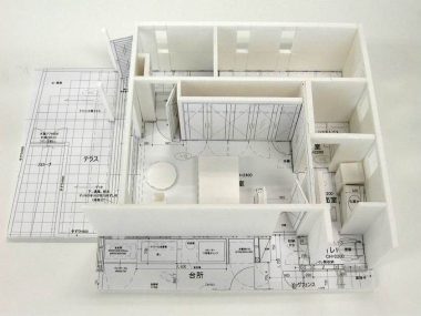 家づくり　建築模型