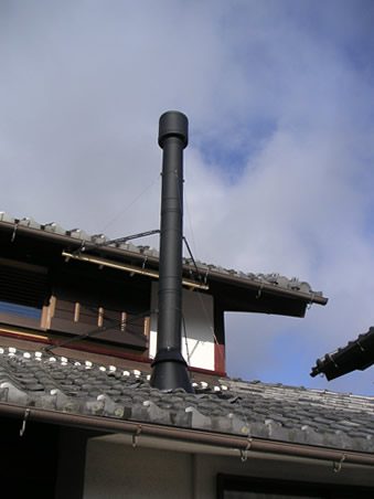 煙突のある家　古民家改修
