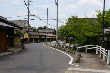 大和醍醐の町並み