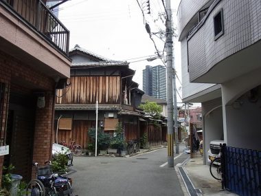 180809大阪福島区の昭和な町並み