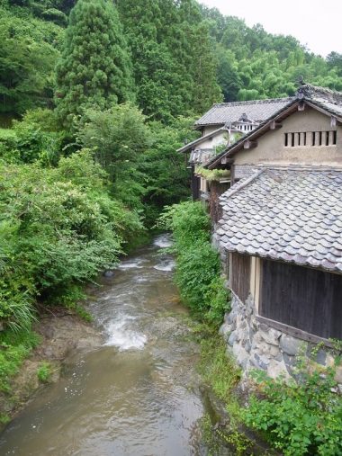 200713明日香村栢森集落と飛鳥川