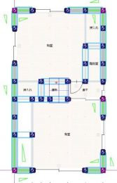 U邸2F現況耐震診断