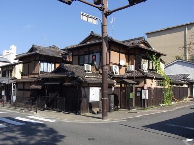 181108京都の角地町家